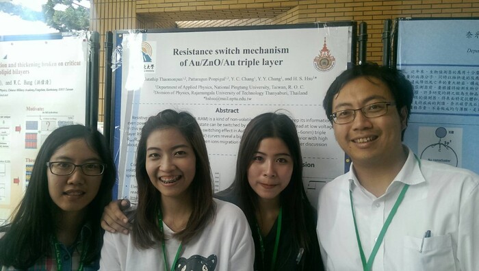 RMUTT Exchange Students Present Their Research at 5-Phys Meeting at NPTUImage