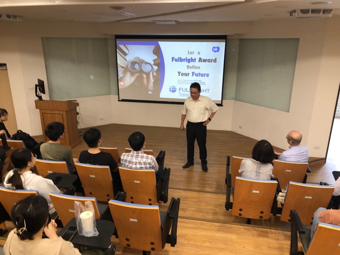 傅爾伯萊特講座吸引師生高度詢問 The Fulbright Lecture received many inquiries.圖片