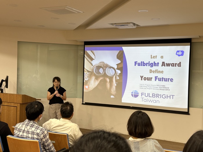 傅爾伯萊特講座吸引師生高度詢問 The Fulbright Lecture received many inquiries.圖片