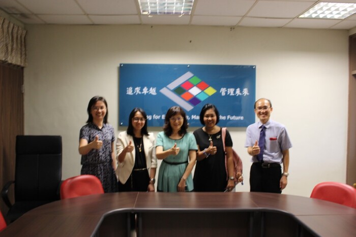 Delegates from Kasetsart University at Sakon Nakhon Thailand visited NPTU on June the 5th圖片